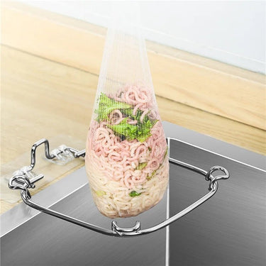 50 Stainless Steel Drain Filter Bags for Sinks & Showers - InspiredGrabs.com